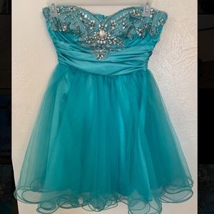 Homecoming Dress Light Blue
